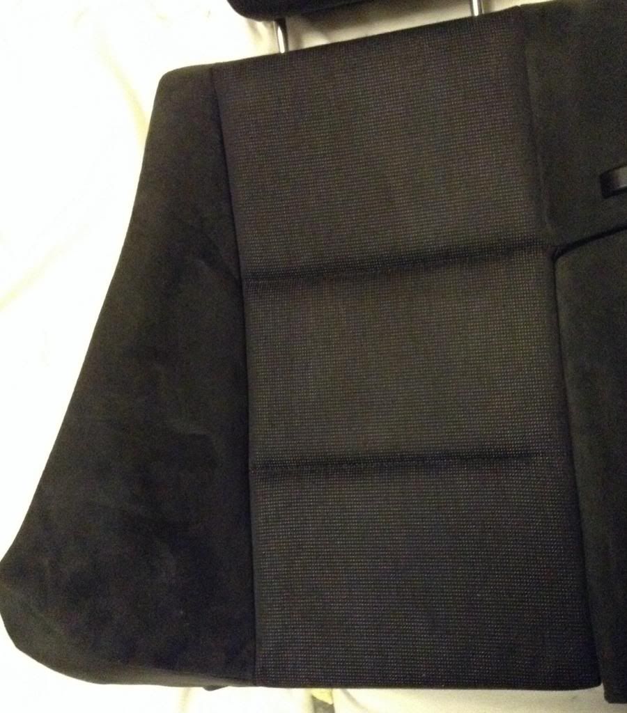 E46 E46 Alcantara Convertible Rear Seats