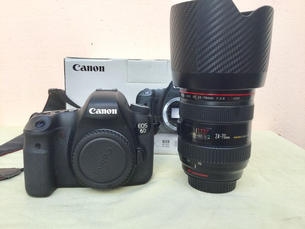 Canon 6D & Lens 24-70L 2.8 - 4