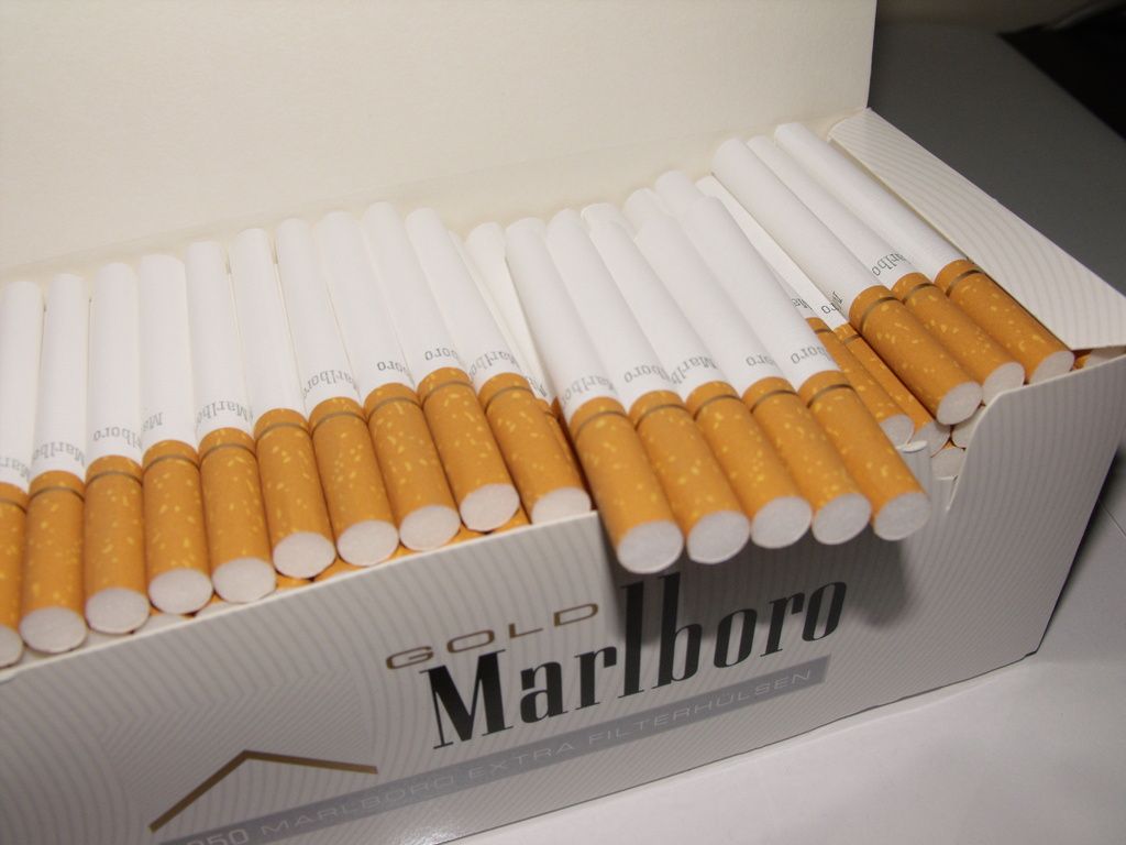 250 MARLBORO GOLD King Size MAKE YOUR OWN Empty Cigarette LONG FILTER