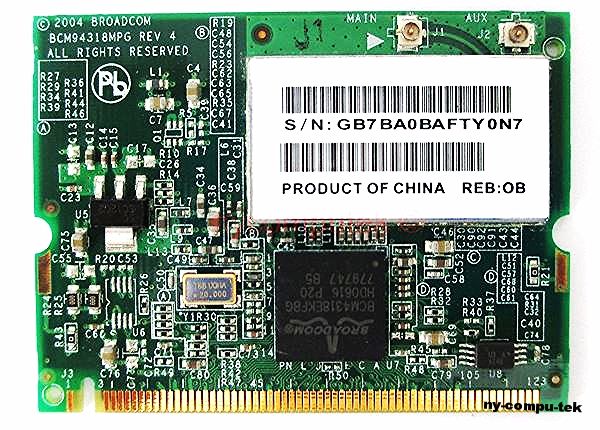 Broadcom Bcm94312hmg Driver Download