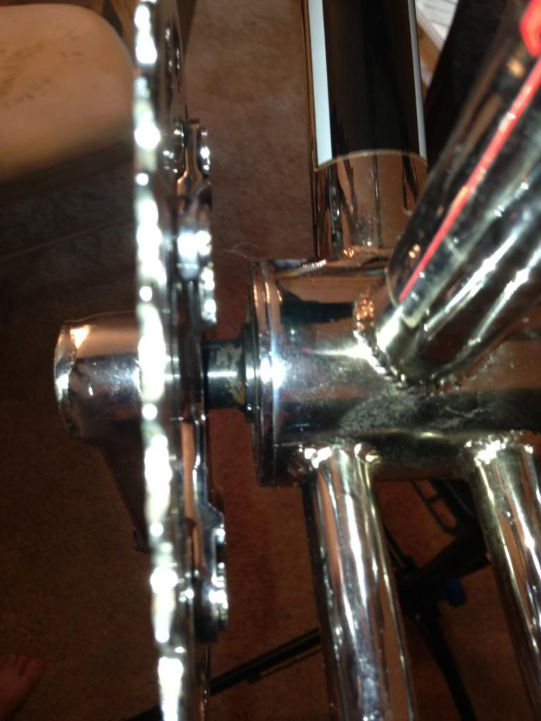 redline flight cranks installation