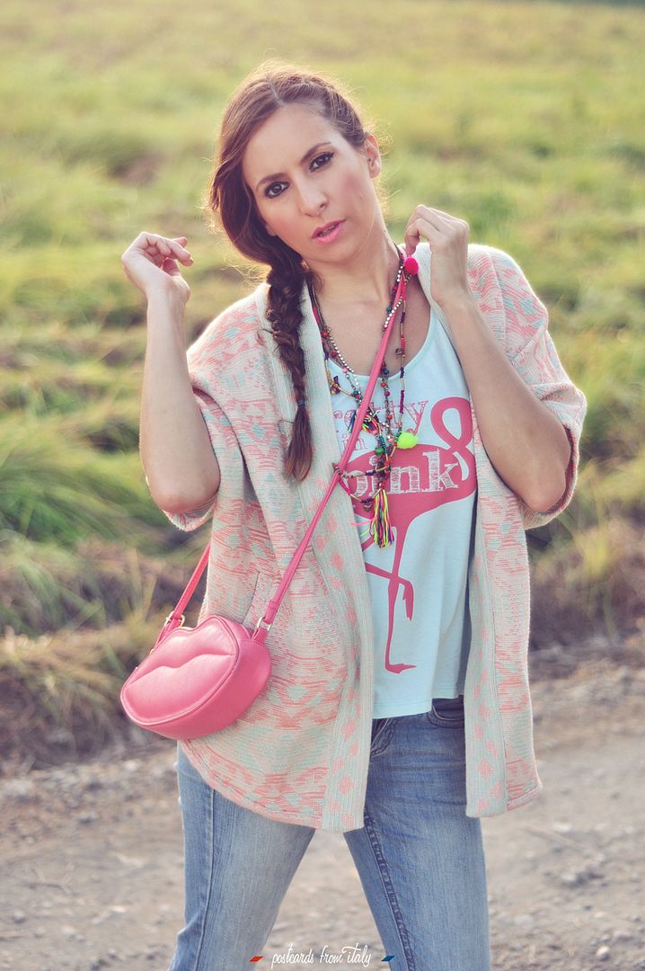 Outfit de kimono étnico, camiseta .'