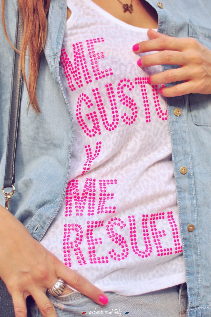 Outfit camiseta Dolores Promesas 'Me gusto y me resuelvo'