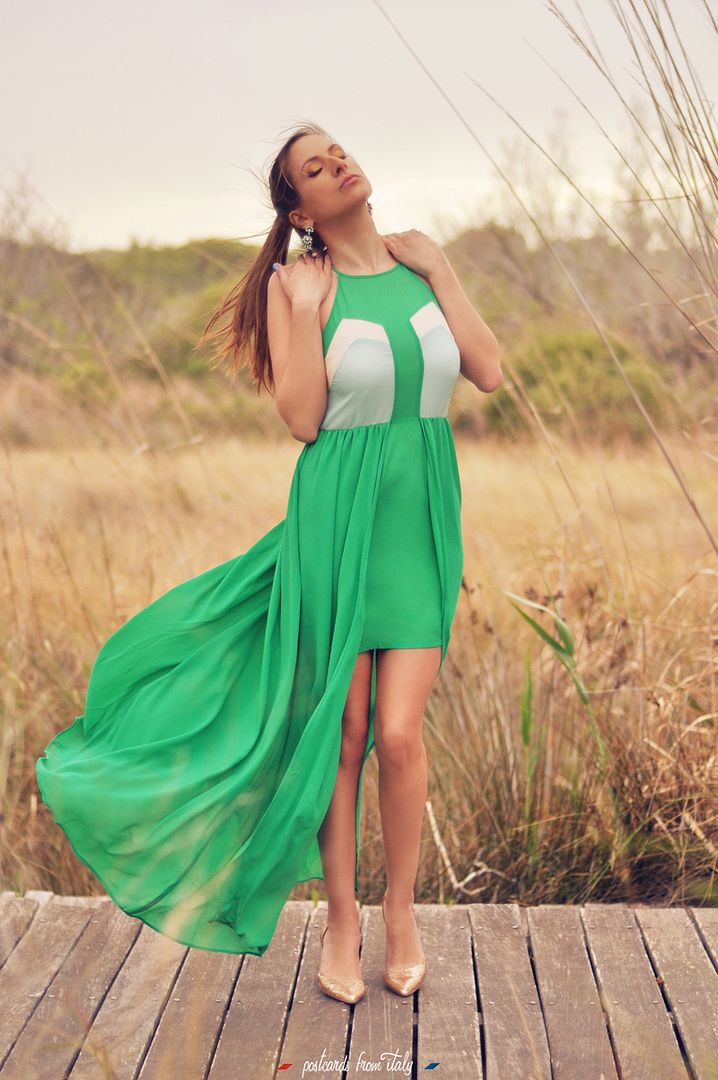 Vestido Minueto modelo Ibiza. Look de fiesta