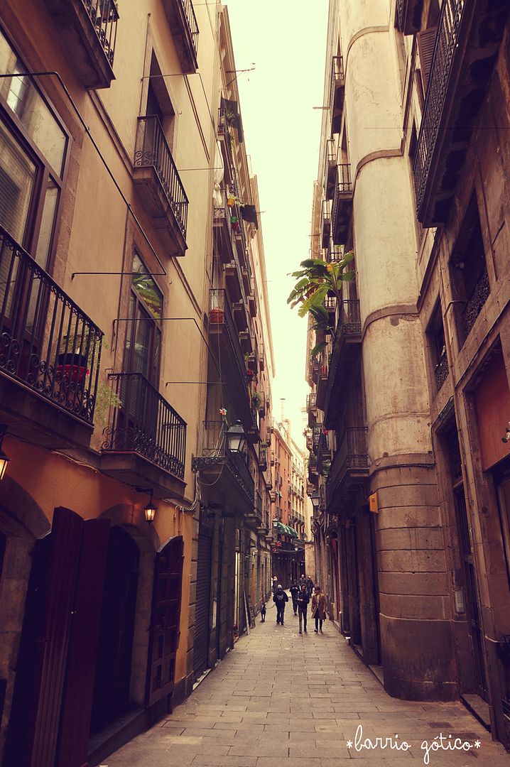 Fin de semana en Barcelona.'