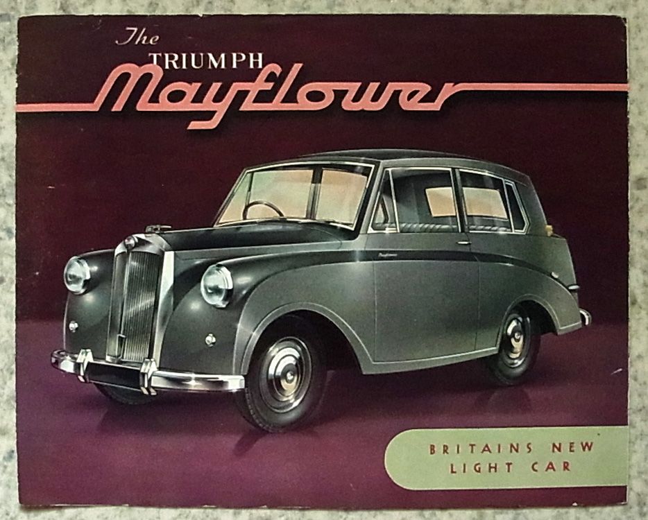 TRIUMPH MAYFLOWER Car Sales Brochure c1950 eBay