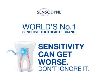 Sensodyne Original Flavor Pink Maximum Strength Toothpaste Free/ Fast ...